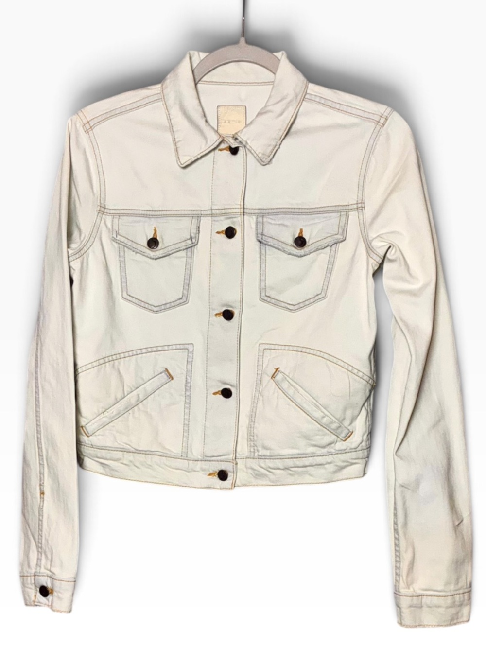 joe's Jeans Meyra Light Blue Stretch Denim Jean Jacket Style FQB37356